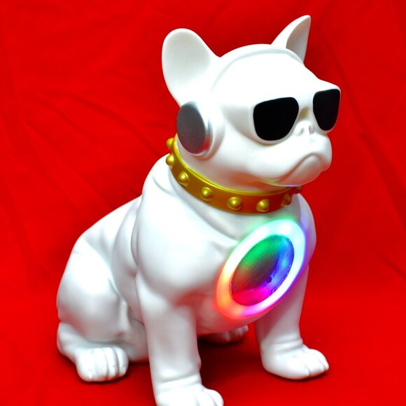 DECORATION PORTABLE SPEAKER DIMENTIONS H13"3/4 x W13" x L7"1/2 - Picture 2 of 3